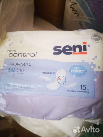 Урологические прокладки seni control