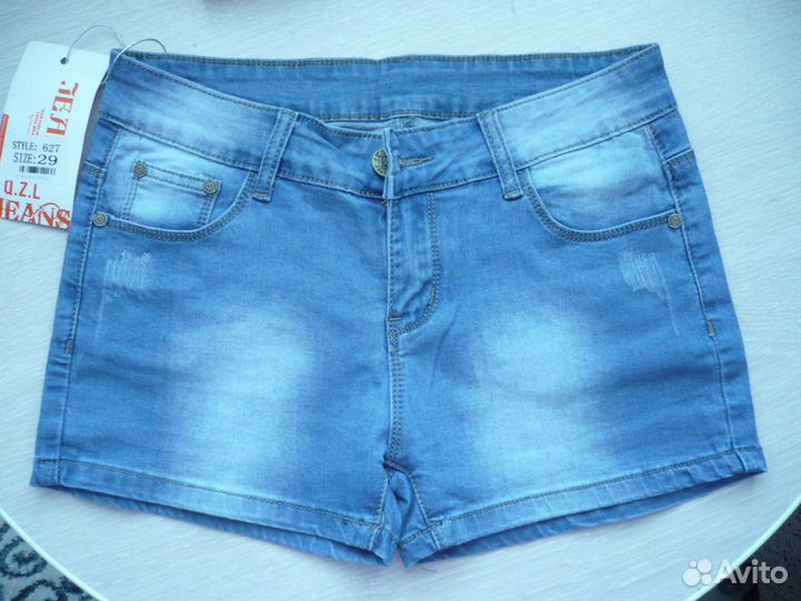 Шорты джинсовые