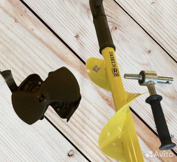 Ледобур для шуруповёрта iceberg 110/130 мм