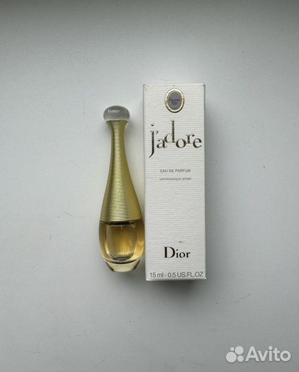 Christian dior jadore edp 15 мл винтаж 2005