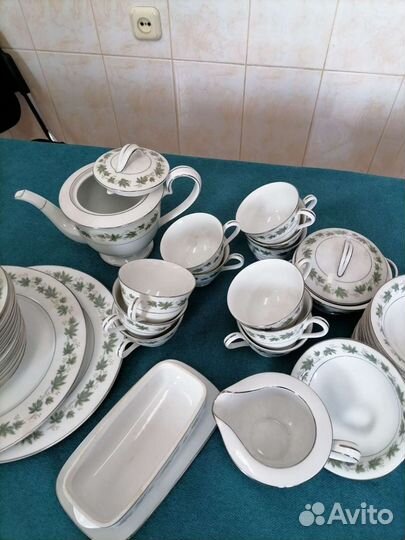 Раритет Япония 60х, сервиз столовый