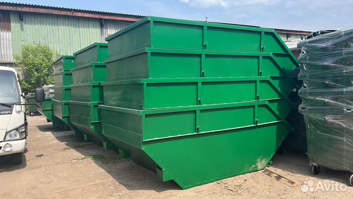 Бункер для мусора 8 м3 2/3 мм