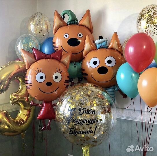 Воздушные шары Полежаевская, октябрьское поле