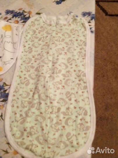 Кокон для новорожденных с шапочками