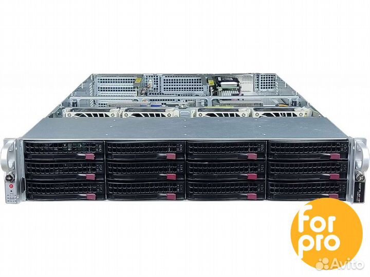 Supermicro 829 12LFF 2x8173mPlat 64GB, 9361