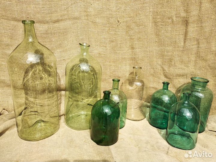 Бутыли старинные