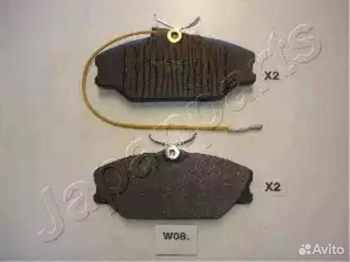 Japanparts PAW08AF Колодки торм.диск