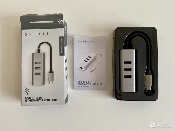 USB-хаб Satechi ST-TC2N1USB31AM