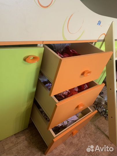 Детская кровать чердак