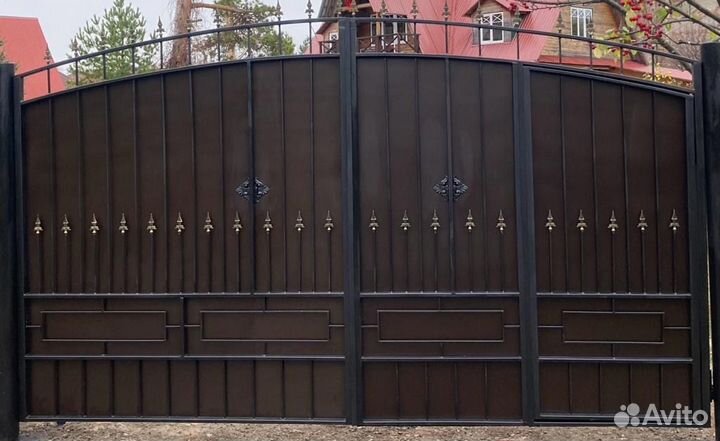 Кованые ворота и калитки