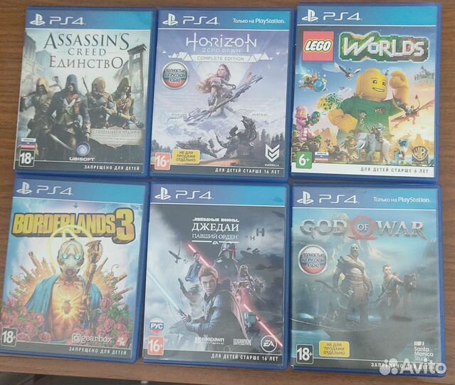 Игры для приставок ps4