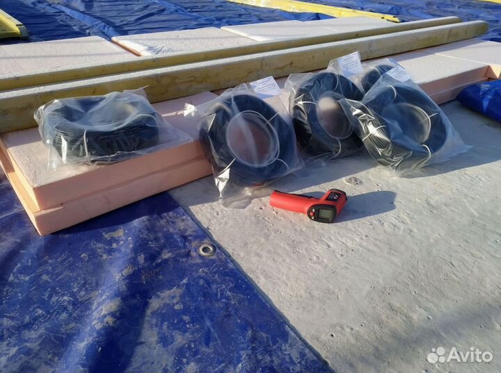 Прогревающий кабель для бетона