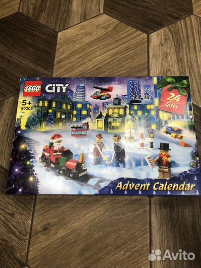 Lego City 60303 адвент календарь