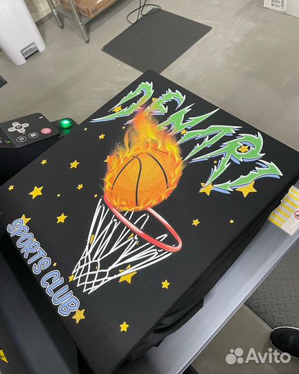 Цифровая печать на одежде