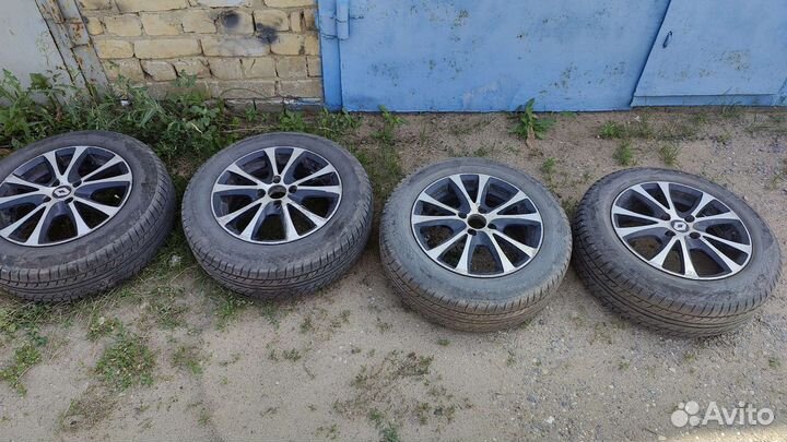 Литые диски r 15 с летней резиной
