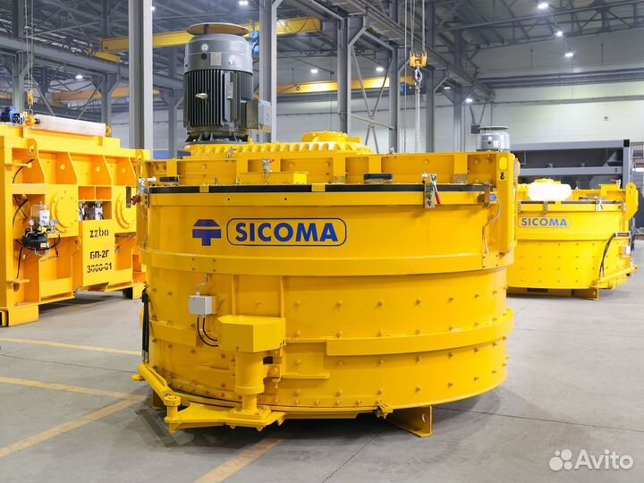 Бетоносмеситель планетарный sicoma MPC 1500-1000
