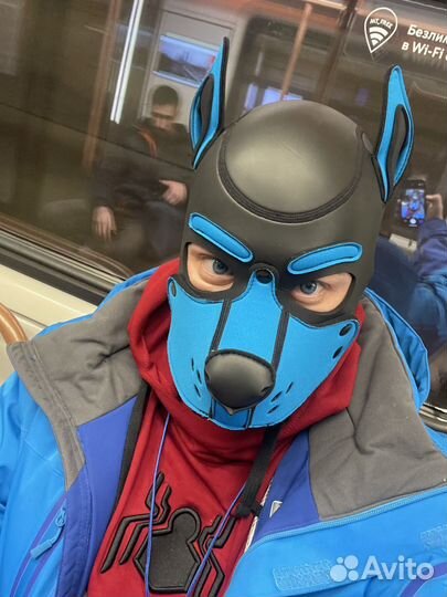 Маска puppy k-9 косплей