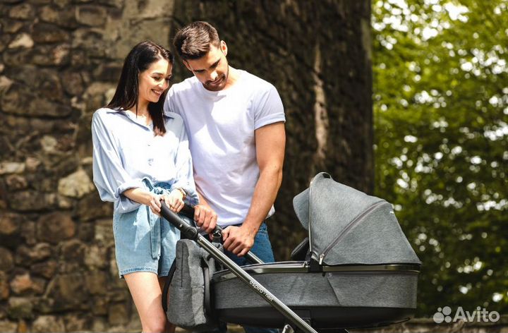 Детская коляска 2 в 1 Espiro Next Up Chrome