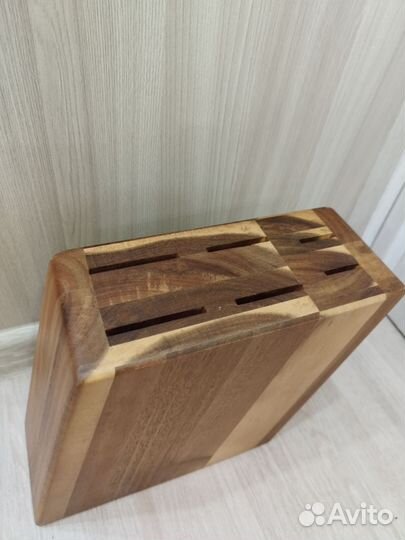 Подставка для ножей деревянная