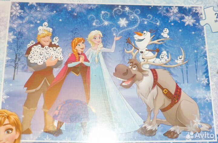 Новый пазл «Холодное сердце» 24 эл. для детей до 3