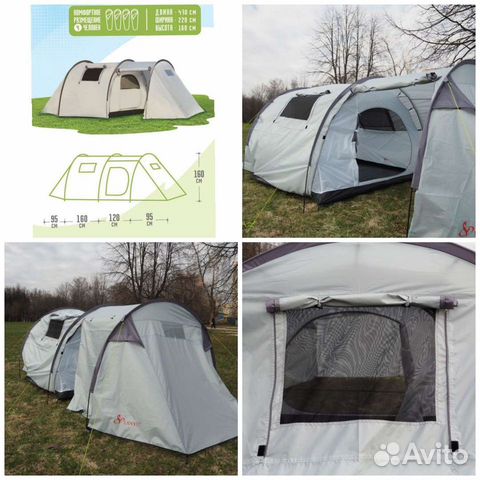4-х местная палатка с тамбуром, качество восторг