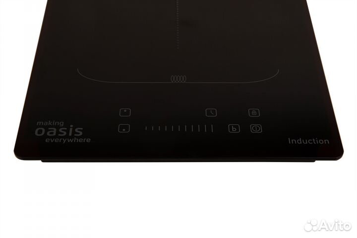 Электрическая панель Oasis P-SBD,чёрная,29 см