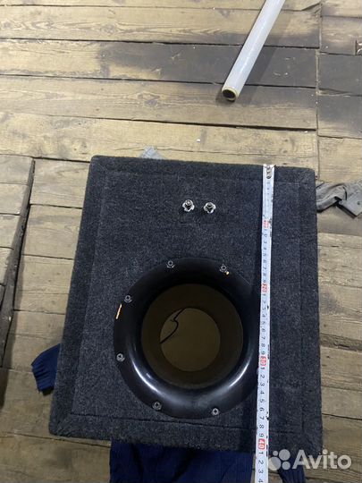 Короб для сабвуфера 12 на трубе