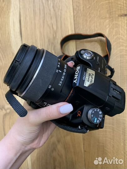 Зеркальный фотоаппарат sony Alpha SLT-A55V
