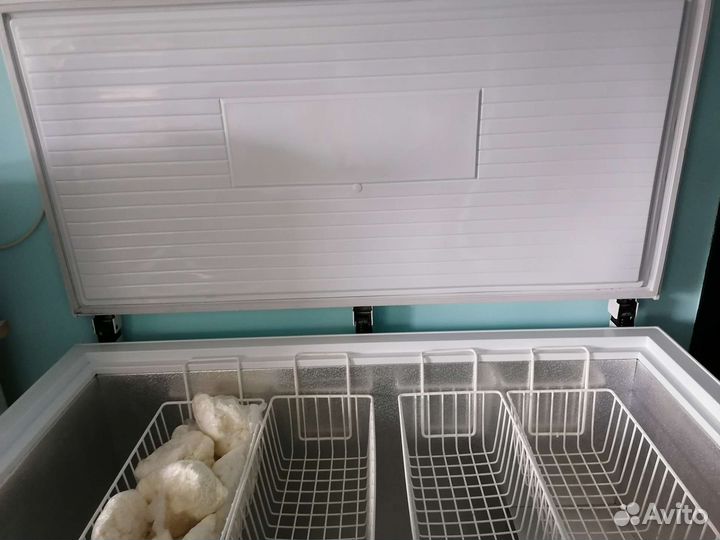 Морозильный ларь с глухой крышкой бу