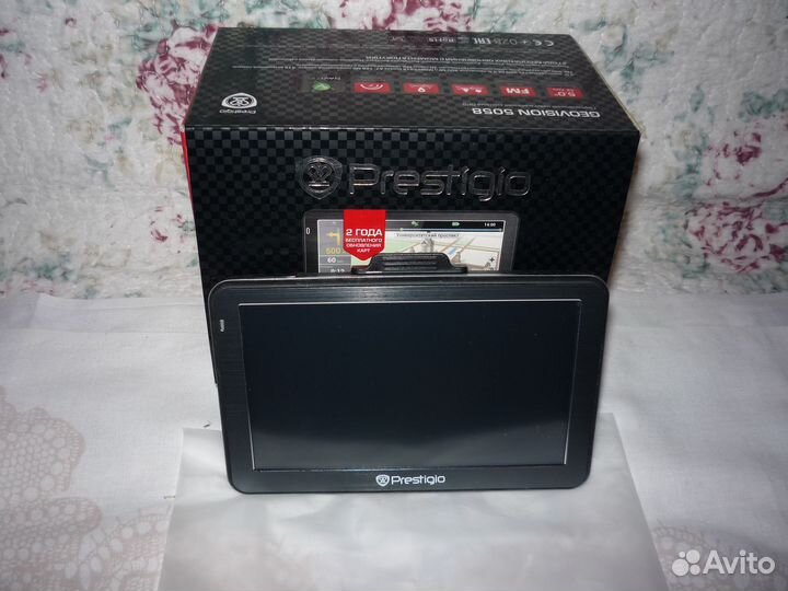 GPS навигатор Prestigio Geovision 5058