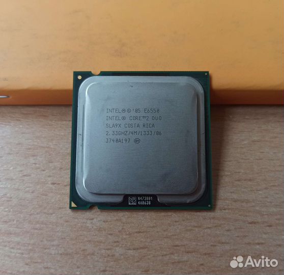Intel core 2 duo e6550