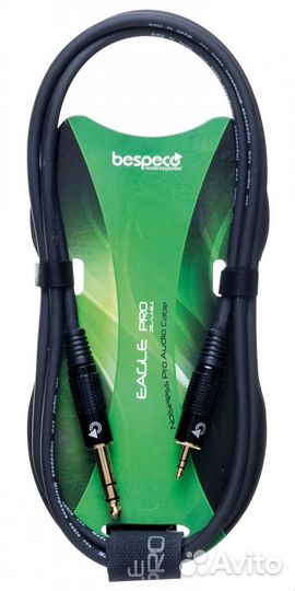 Кабель miniJack-Jack Bespeco easms150 1.5 m