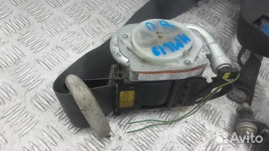 Ремень безопасности с пиропатроном сиденья передне