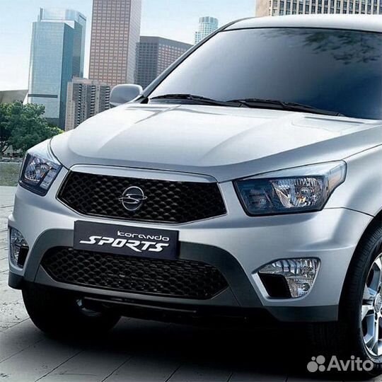 Бампер передний в цвет Ssang Yong Actyon Sports 2