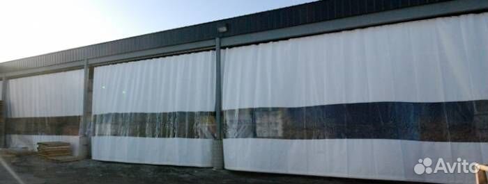 Штора из пвх на склад/производство