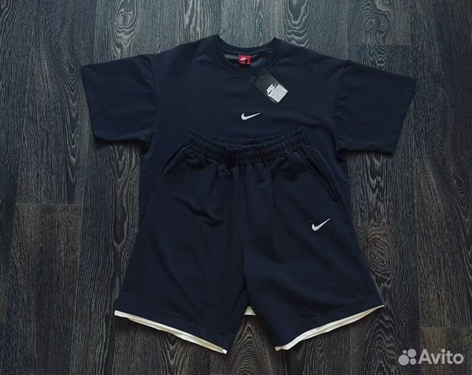 Костюм Nike футболка и шорты 50 52 54 размеры