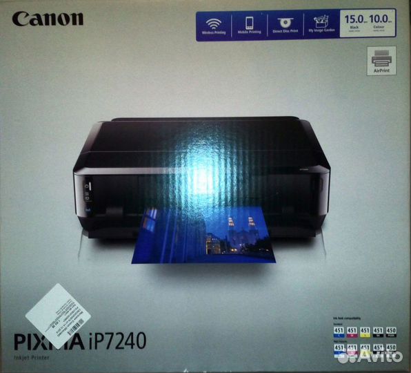 Принтер Canon pixma ip7240