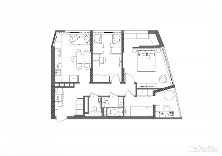 Дизайн проект Планировка квартиры и дома