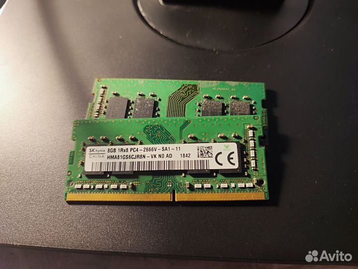 Оперативная память для ноутбука DDR4 8gb озу