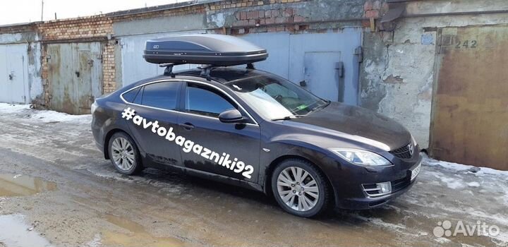 Автобокс (багажник) на крышу Мazda 6