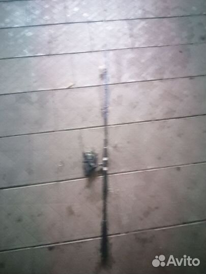 Удочка спиннинг, катушка кобра, плетёная нить