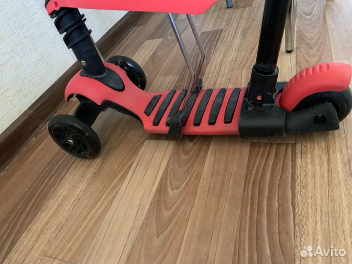 Самокат-беговел детский 2 в 1