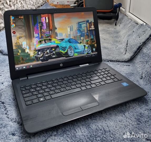 Ноутбук HP для дома, работы /500HDD/нов акб