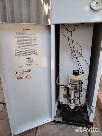 Газовый двухконтурный котёл на запчасти