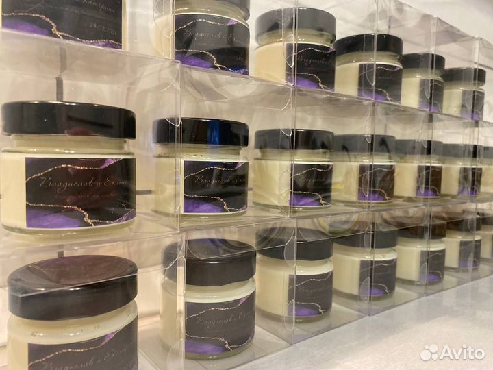 Свечи для гостей на свадьбу