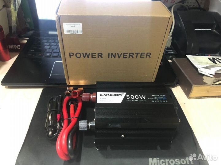 Автоинвертор Lvyuan 500w