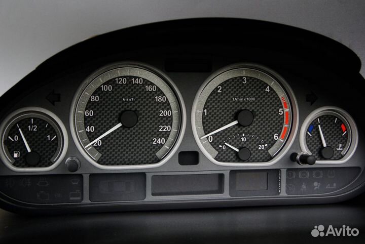 BMW 3 E46 (98-06) Тюнинг шкалы приборов