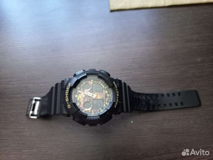 Часы casio g shock ga 100