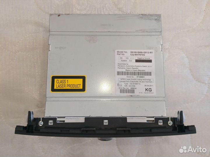 Cd mp3 проигрыватель Honda CRV