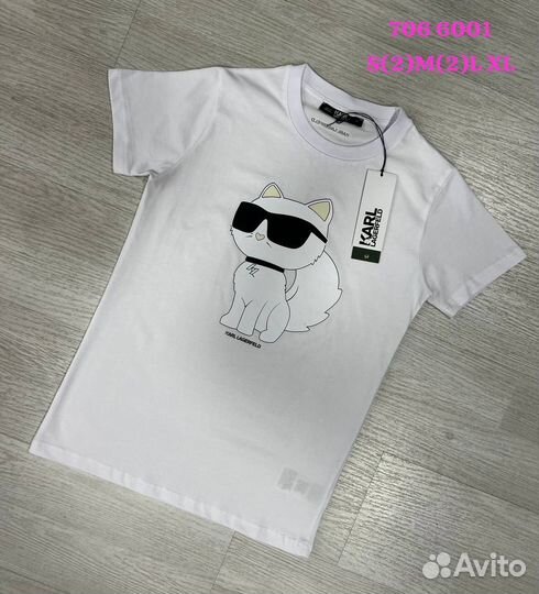 Футболка karl lagerfeld женская